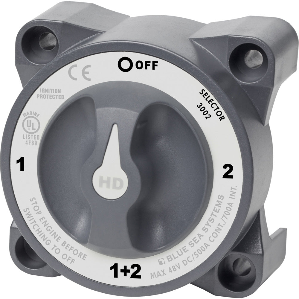 Blue Sea 3002 HDSeries Battery Switch Selector