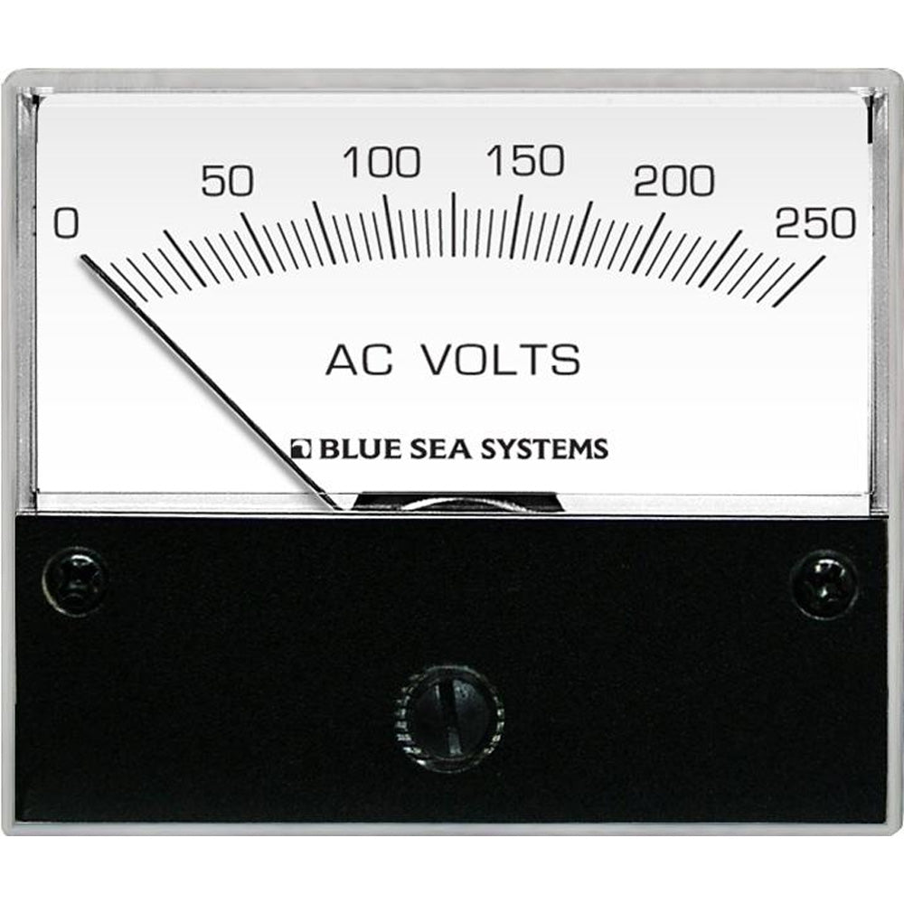 Blue Sea 9354 AC Analog Voltmeter 0250 Volts AC