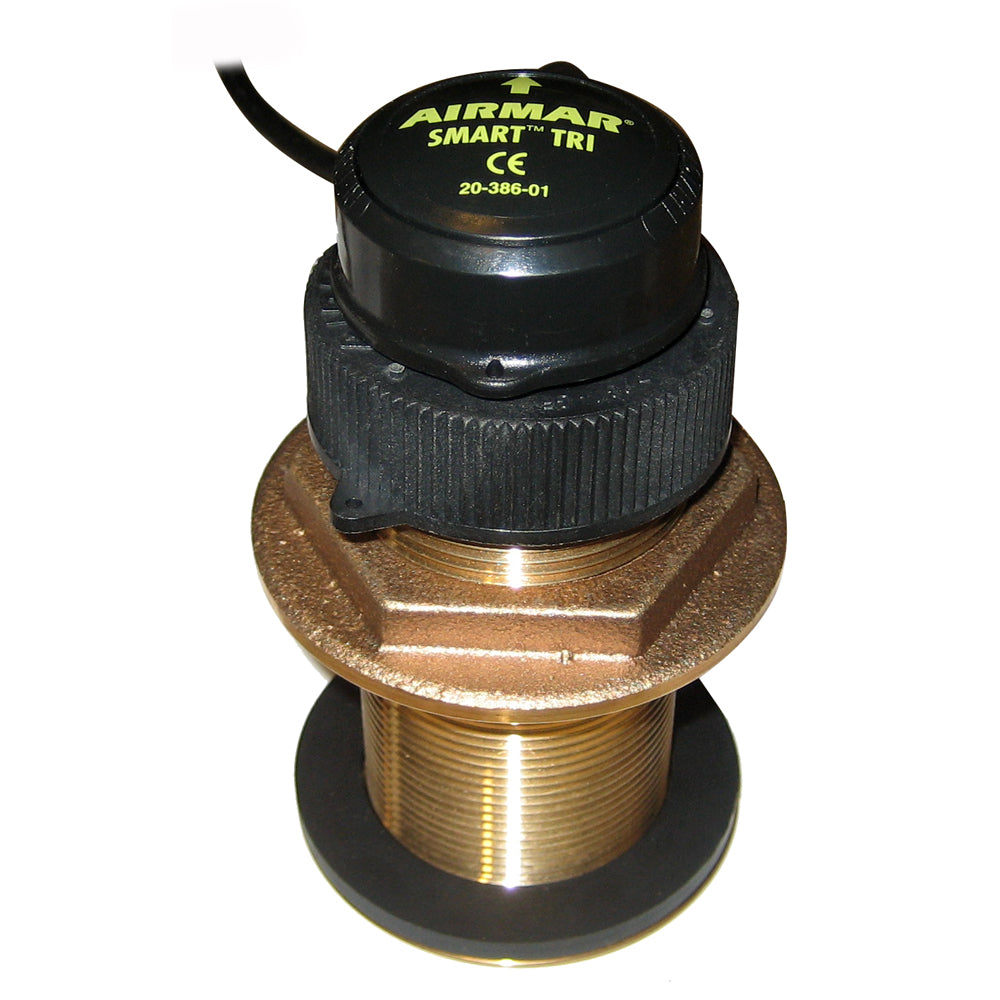 Furuno 235DSTMSE Bronze ThruHull Digital Depth Speed Temp Sensor 7Pin