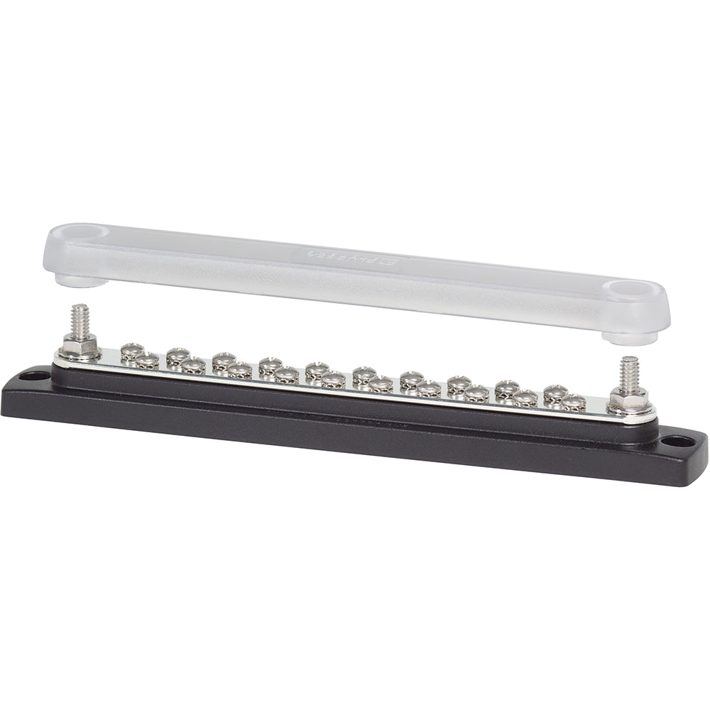 Blue Sea 2312 150 Ampere Common Busbar 20 x 832 Screw Terminal with Cover