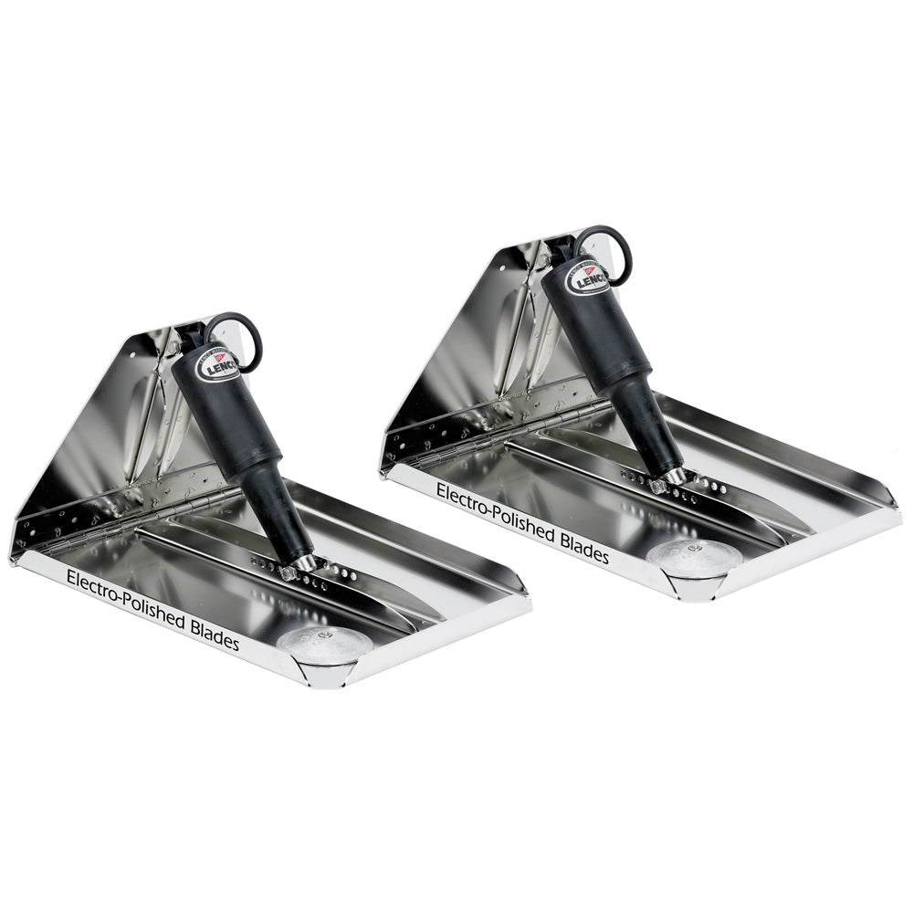 Lenco 16 x 12 Heavy Duty Performance Trim Tab Kit wo Switch Kit 12V