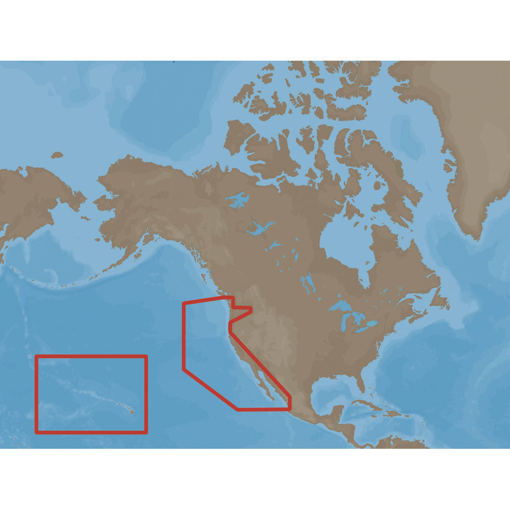 CMAP MAX NAM024 US West Coast Hawaii SD Card
