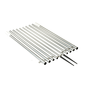 Lees 185 Bright Silver Standard Poles f Sidewinder