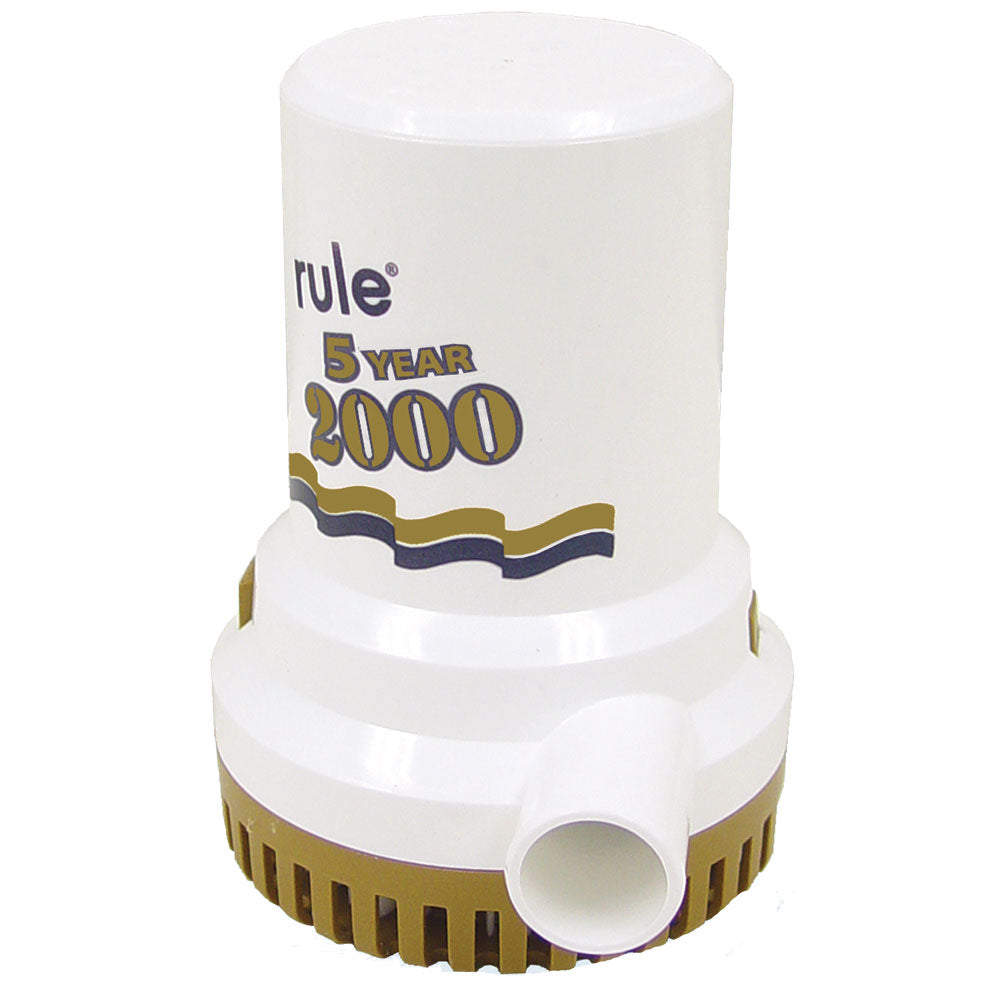 Rule 2000 GPH Gold Series Bilge Pump