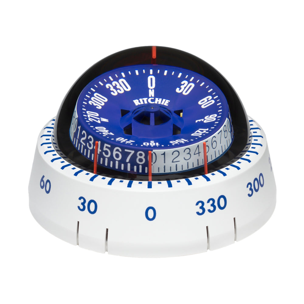 Ritchie XP98W XPort Tactician Compass Surface Mount White