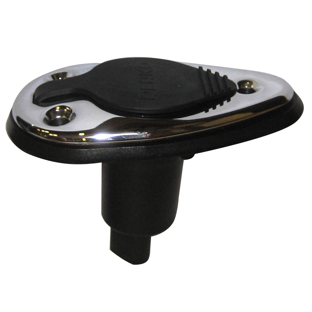 Perko Threaded Collar Pole Light Mounting Base 2 Pin Stainless Steel