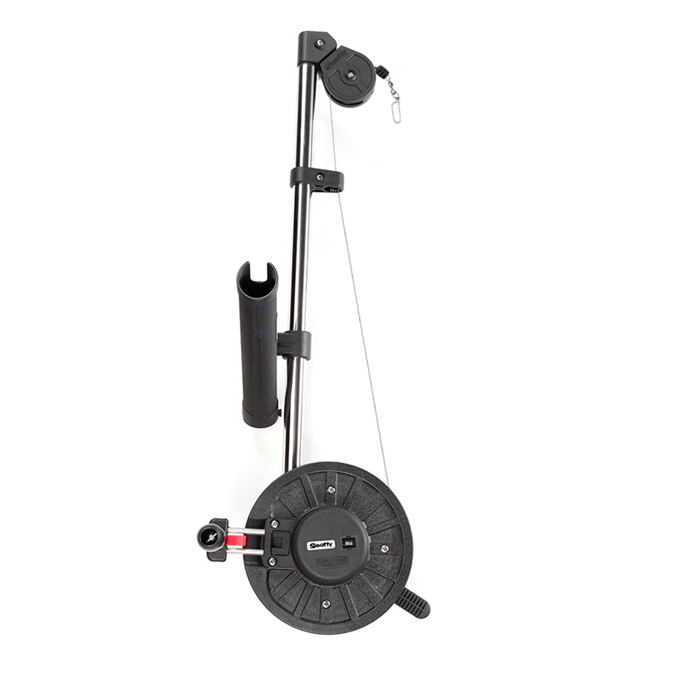Scotty 1085 Strongarm 30 Manual Downrigger wRod Holder