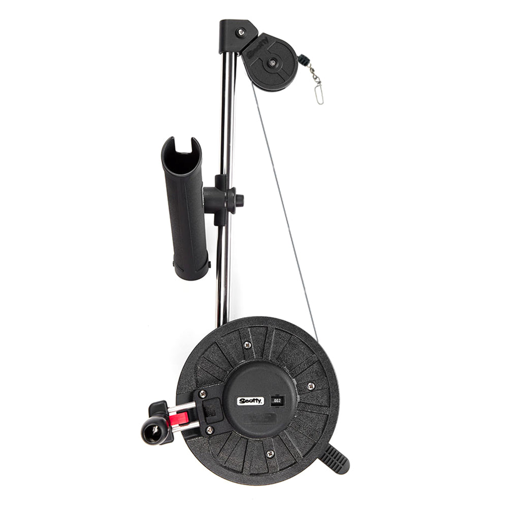 Scotty 1091 Telescoping 60 Longarm Combo Manual Downrigger w Swivel Base