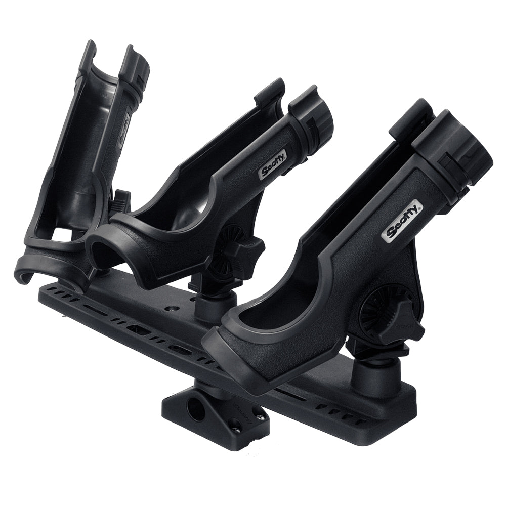 Scotty Triple Rod Holder w3 230 Power Lock Rod Holders