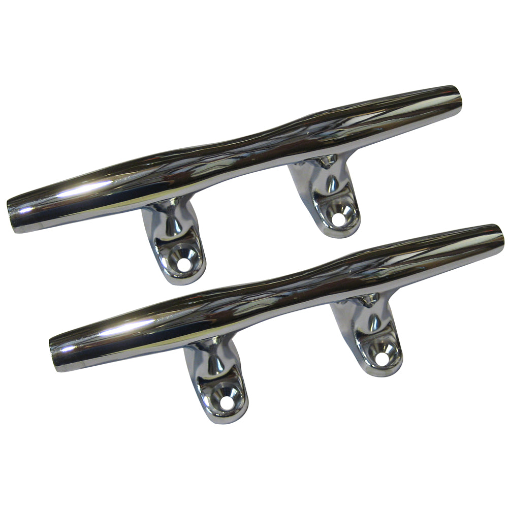 Perko 4 Open Base Cleat Chrome Plated Zinc Pair