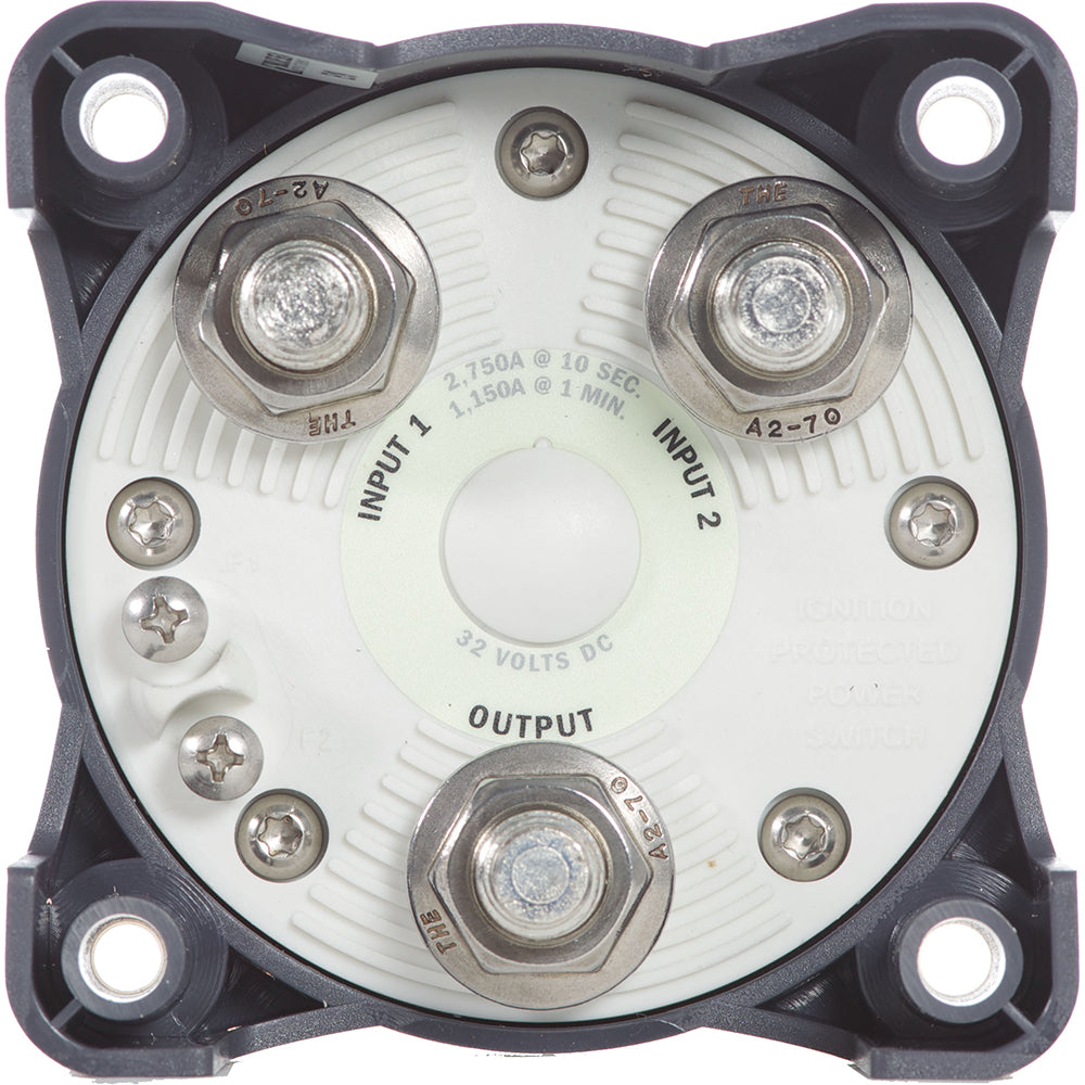 Blue Sea 11003 HDSeries Battery Switch wAlternator Field Disconnect 3Position