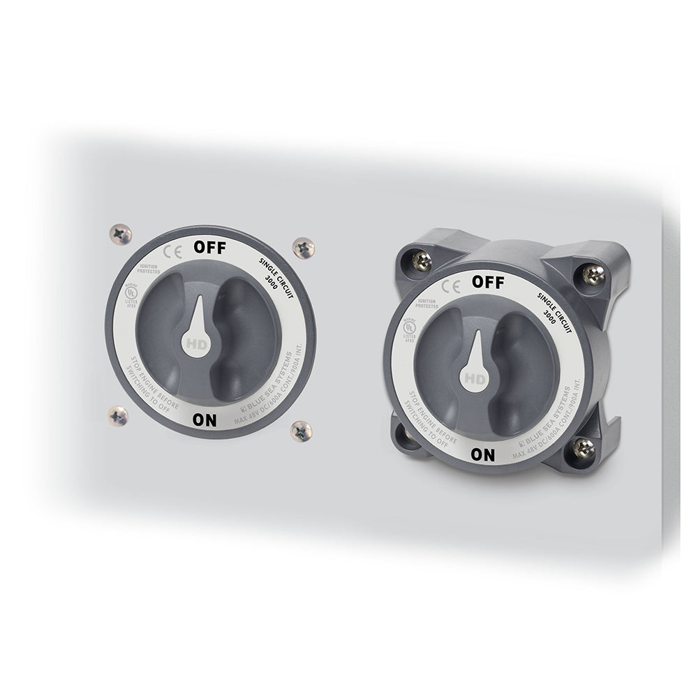 Blue Sea 11003 HDSeries Battery Switch wAlternator Field Disconnect 3Position