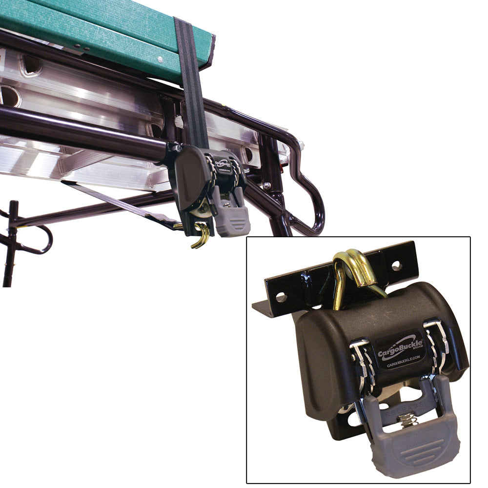 CargoBuckle Ladder Rack System 125 Square 7 Pair