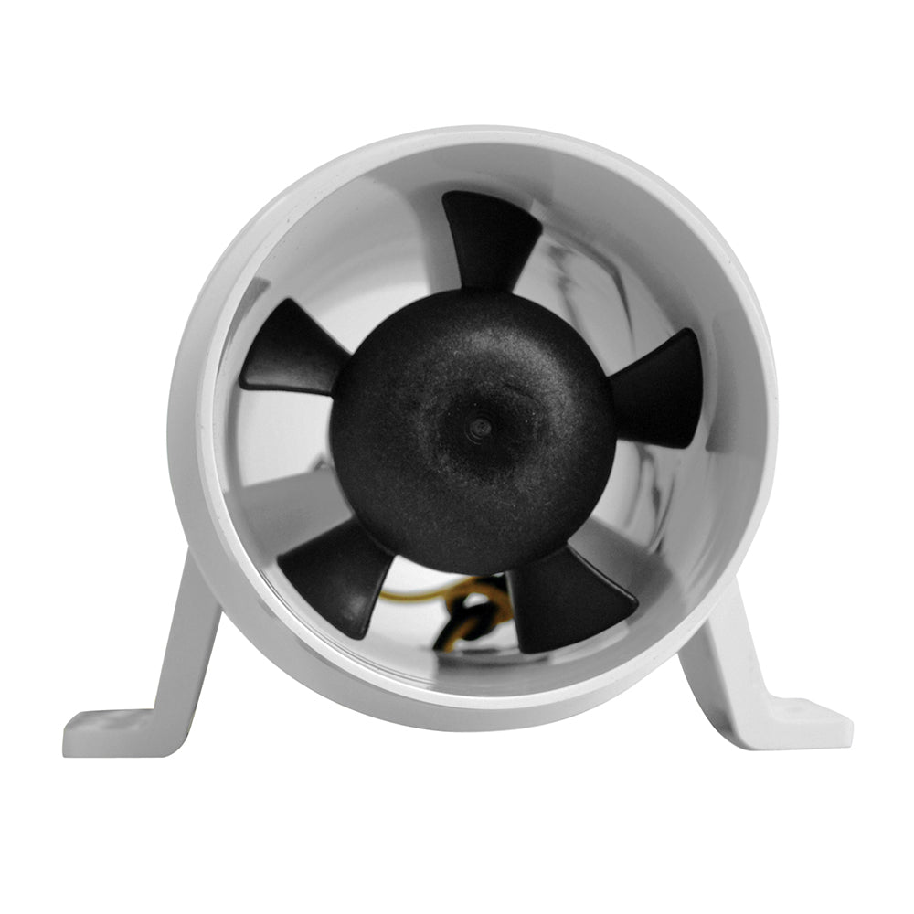 Attwood Turbo 3000 Series WaterResitant InLine Blower 12V White