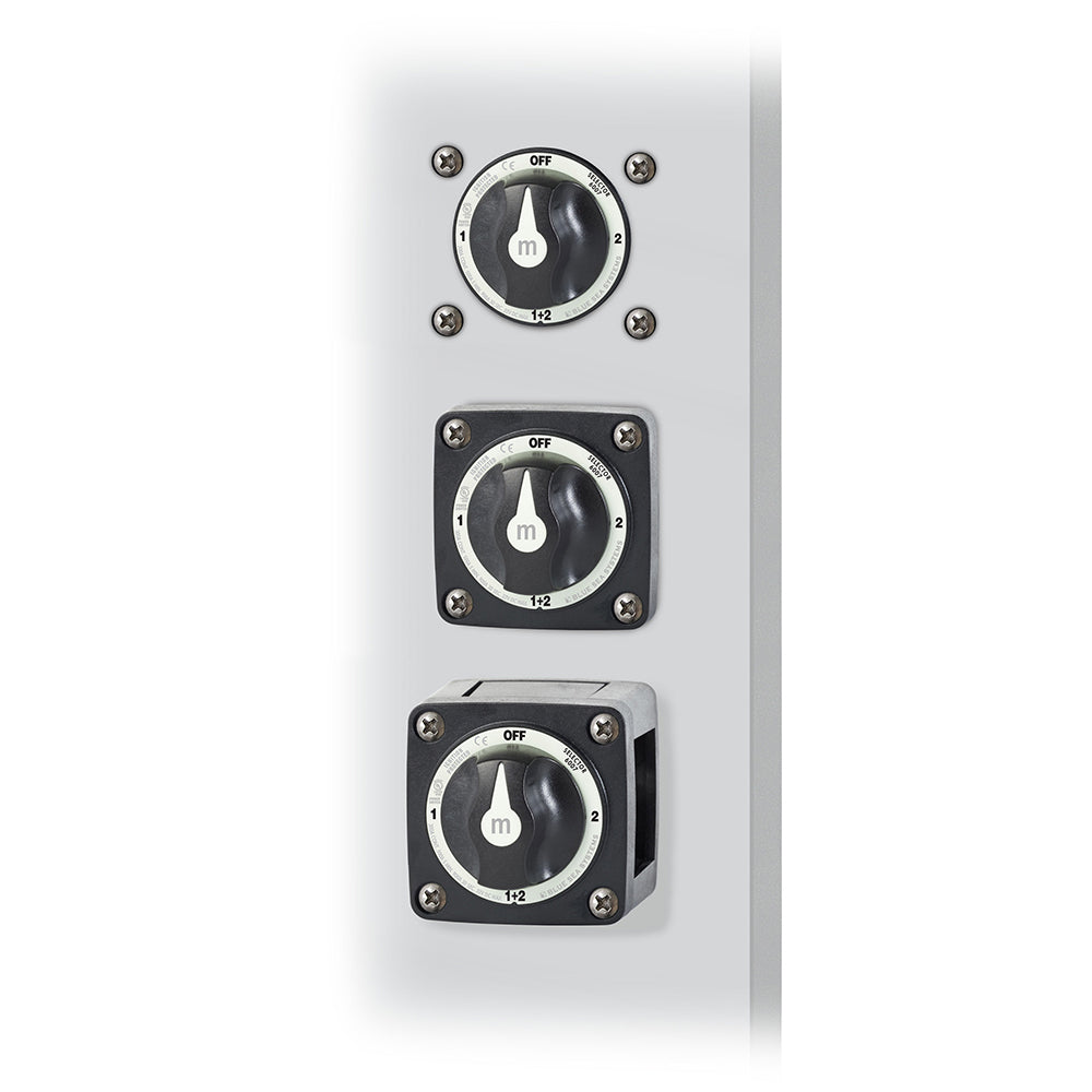 Blue Sea 6007200 Battery Switch Mini 4 Position Black