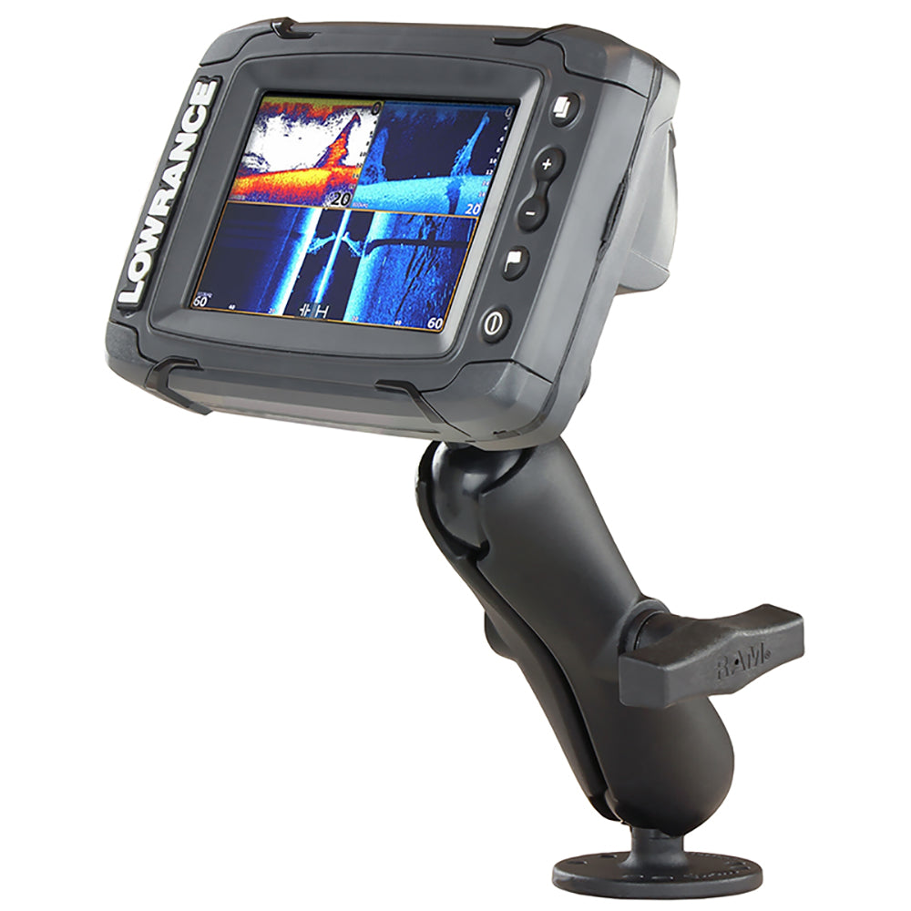 RAM Mount Quick Release Mount fLowrance Mark Elite 5