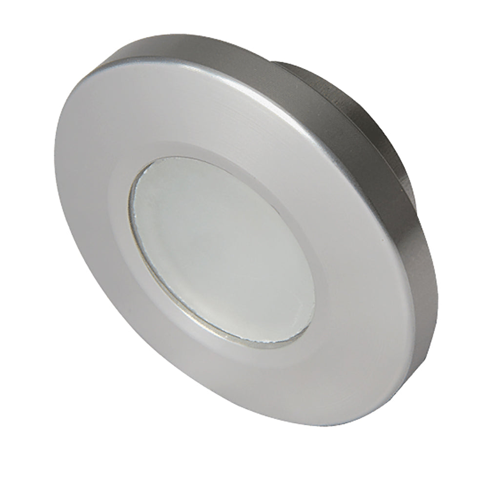 Lumitec Orbit Flush Mount Down Light Brushed Finish 3Color BlueRed Non Dimming wWhite Dimming Light