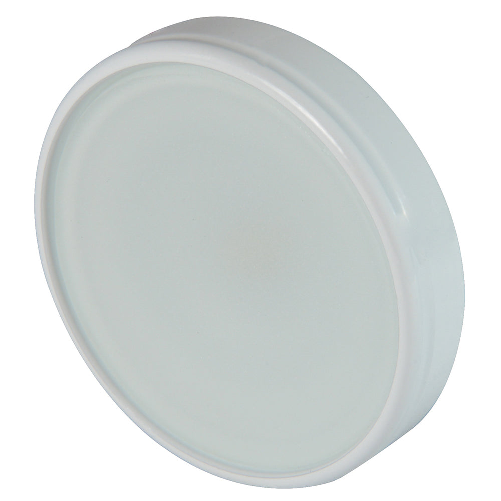 Lumitec Halo Flush Mount Down Light White Finish White NonDimming