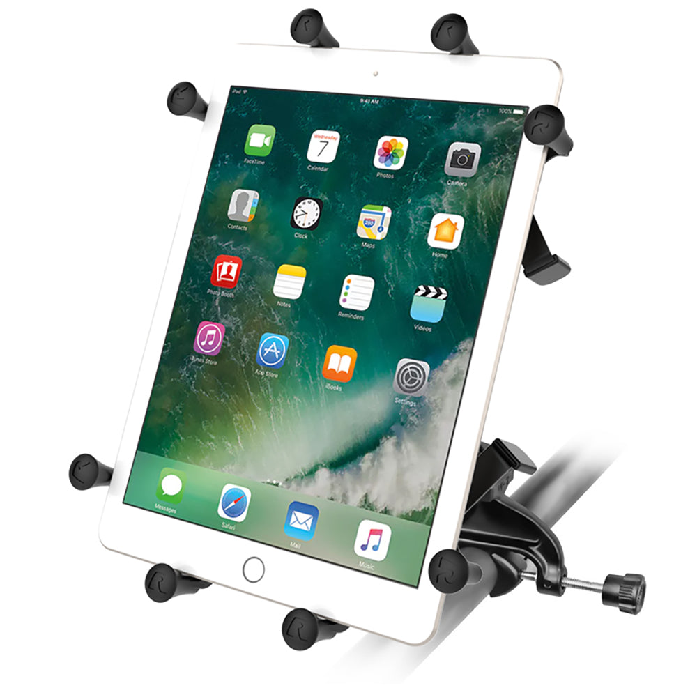 RAM Mount Universal XGrip III Large Tablet Holder Fits New iPad Includes Yoke Mount