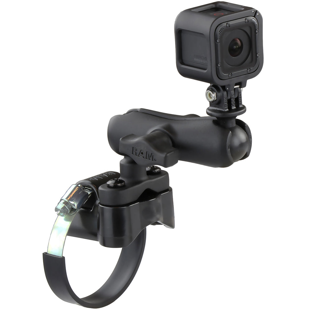RAM Mount GoPro Hero ATVUTV Strap Clamp Roll Bar Mount