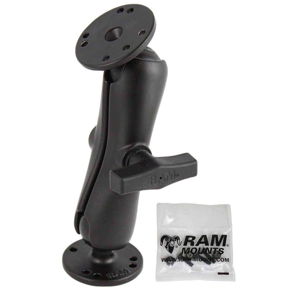RAM Mount 15 Double Ball Mount with Hardware for Garmin Striker More
