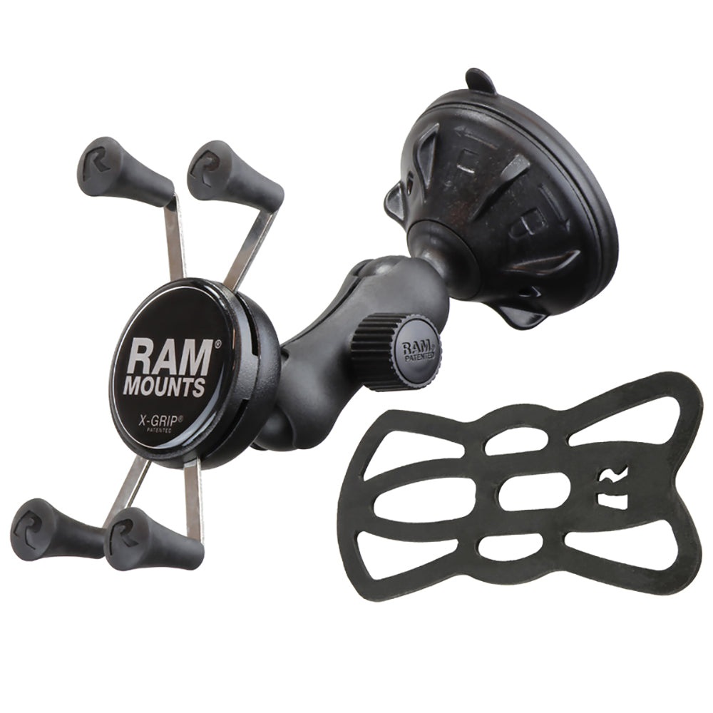 RAM Mount XGrip Composite Twist Lock Suction Cup Mount