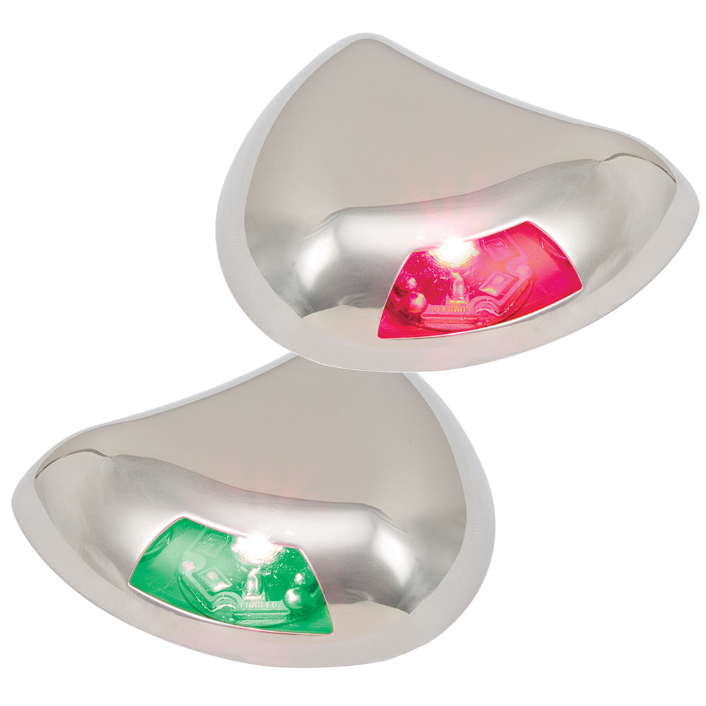 Perko Stealth Series LED Side Lights Horizontal Mount RedGreen