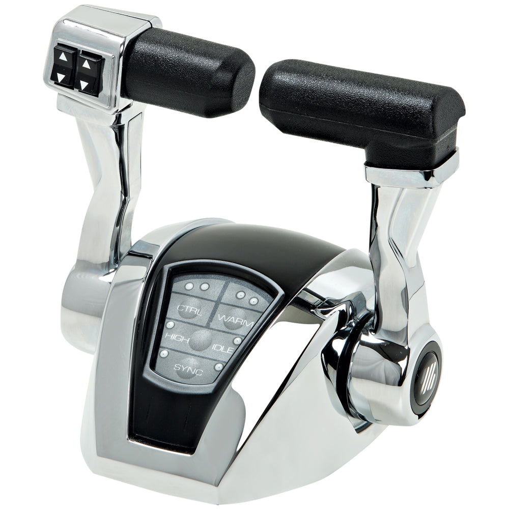 UFlex Power A Mark II Twin Engines Control Head wTrim