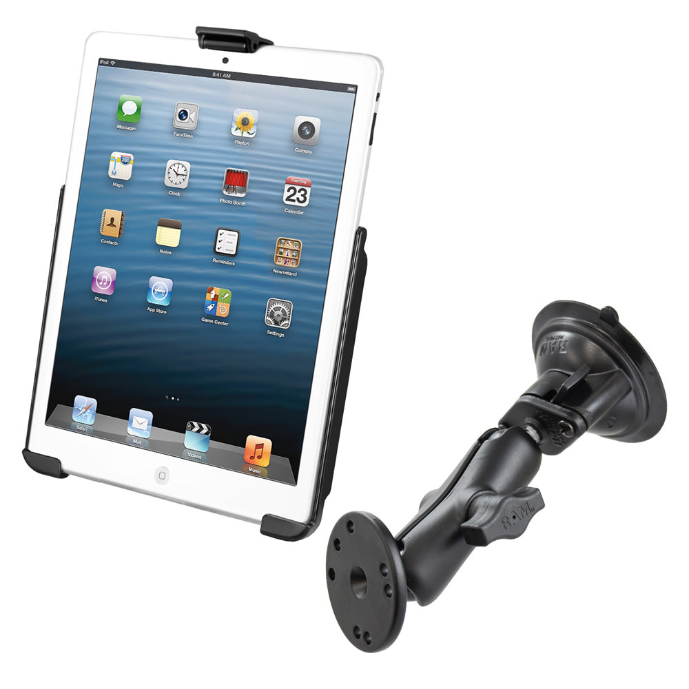 RAM Mount Suction Cup Mount wApple iPad mini EZROLLR Cradle