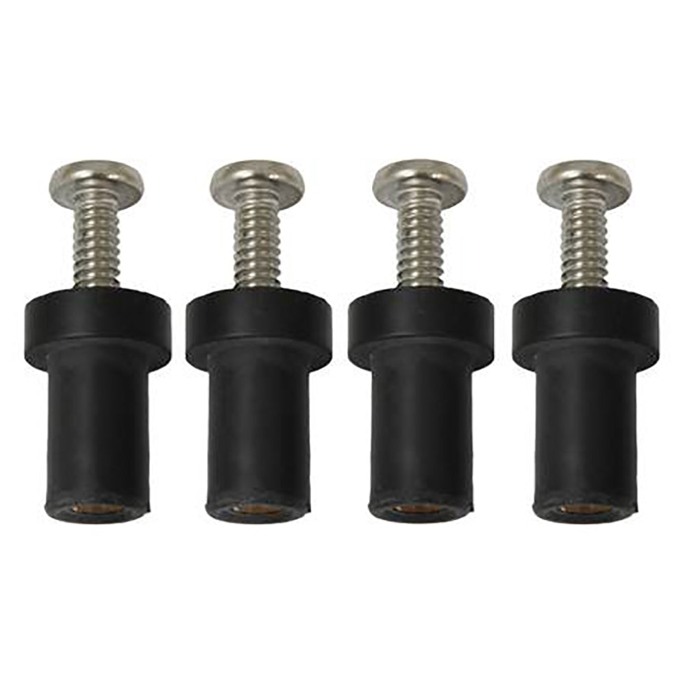 RAM Mount MariNut Rubber Expansion Brass Nuts 4 Pack