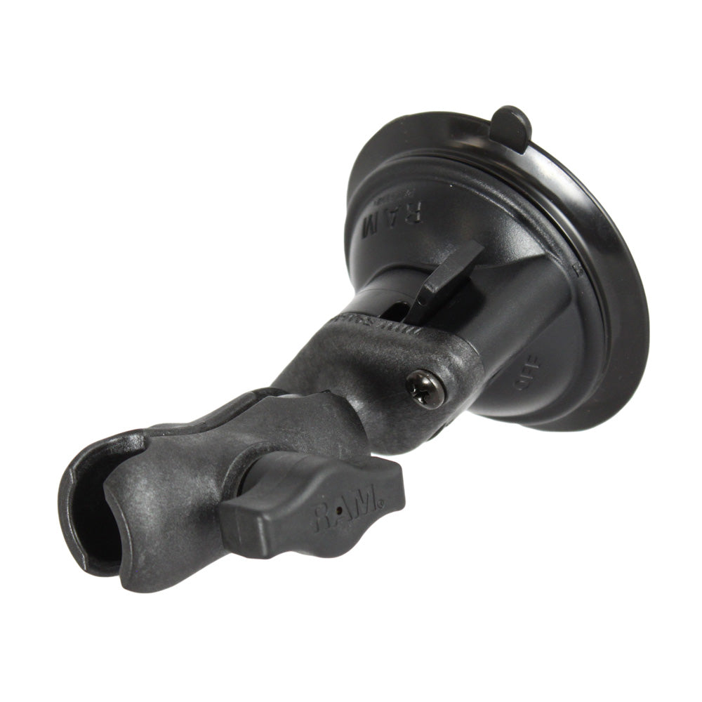 RAM Mount Composite Twist Lock Suction Cup Mount Short Arm