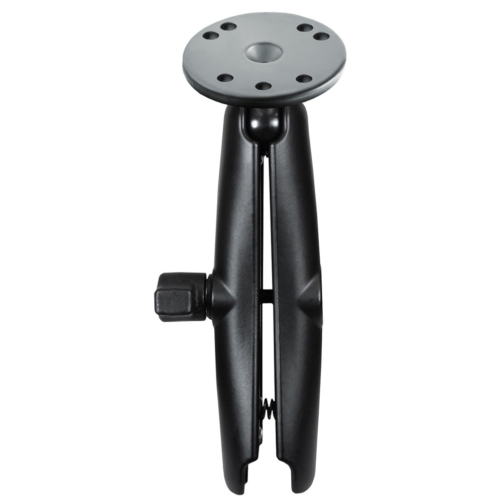 RAM Mount Long Double Socket Arm w25 Round Base