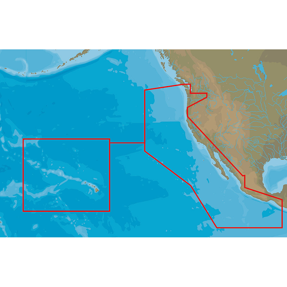 CMAP 4D NAD024 USA West Coast Hawaii Full Content