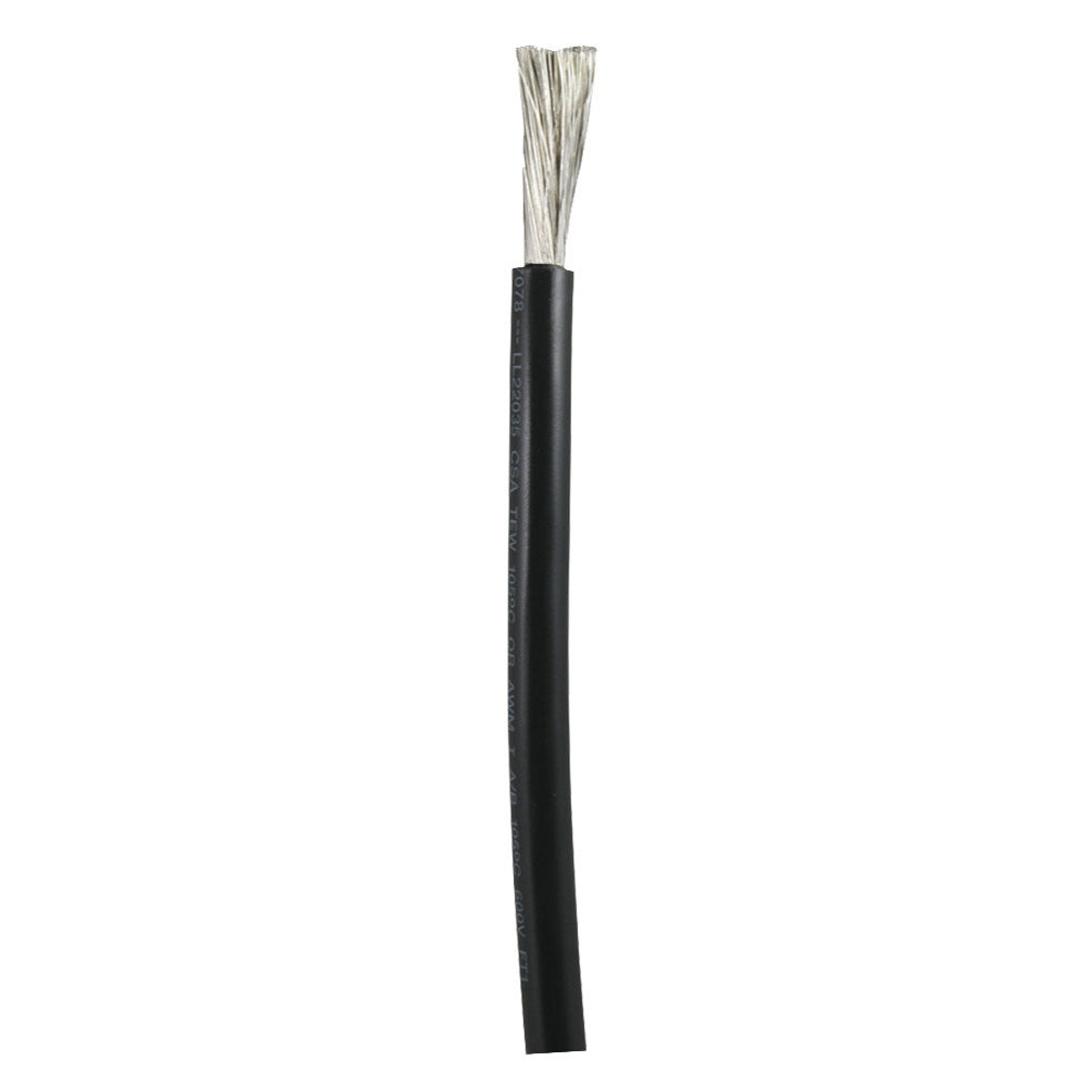 Ancor Black 1 AWG Battery Cable Sold By The Foot