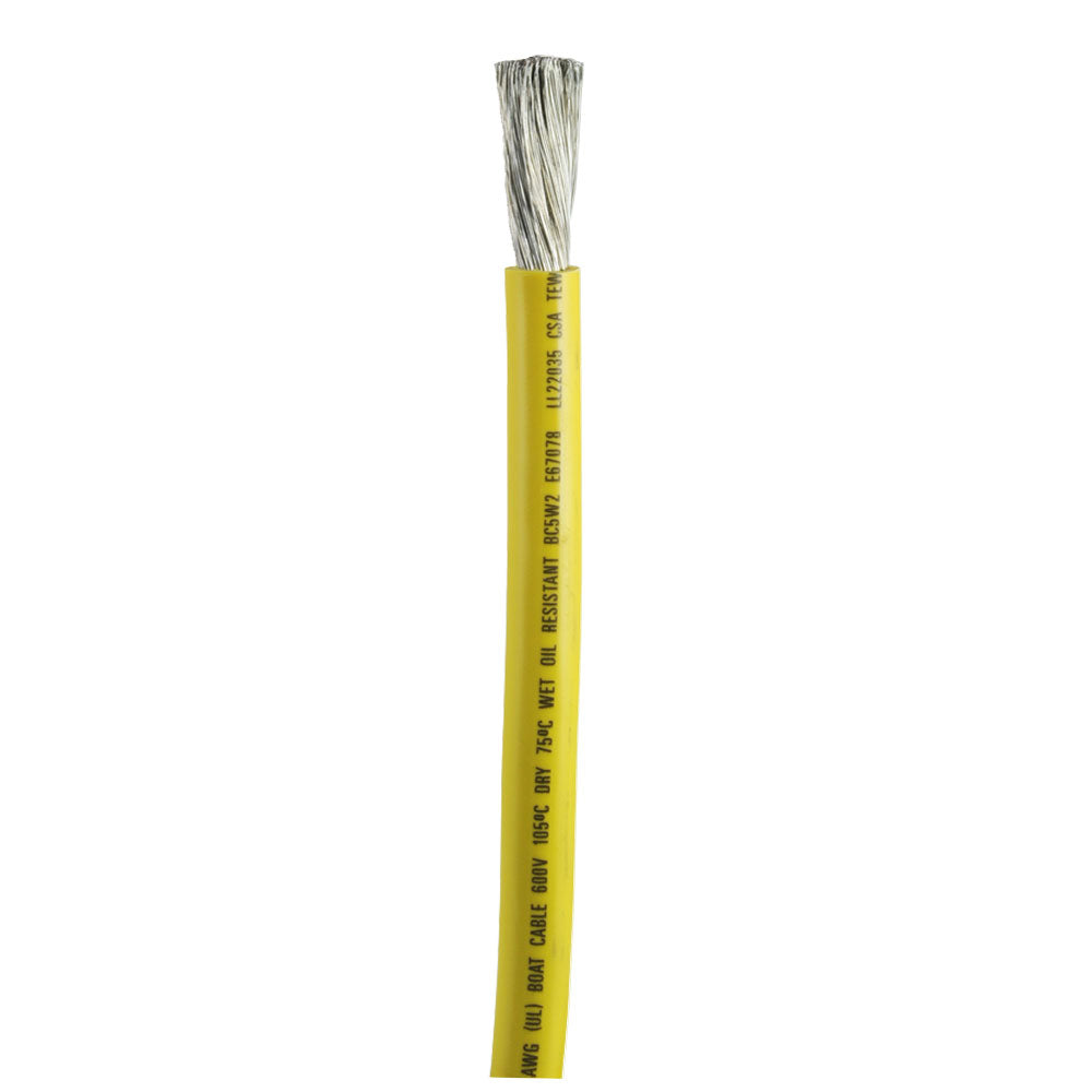 Ancor Yellow 10 AWG Battery Cable Sold By The Foot