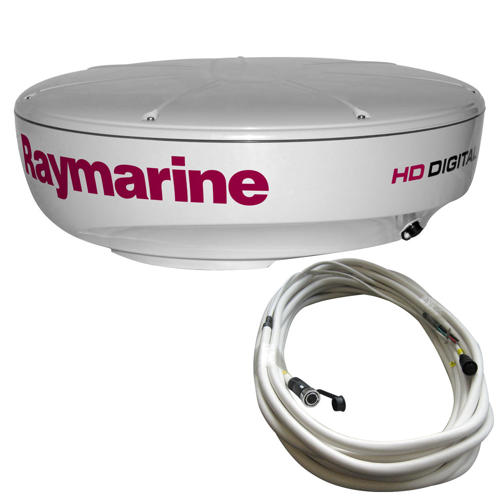 Raymarine RD418HD HiDef Digital Radar Dome w10M Cable