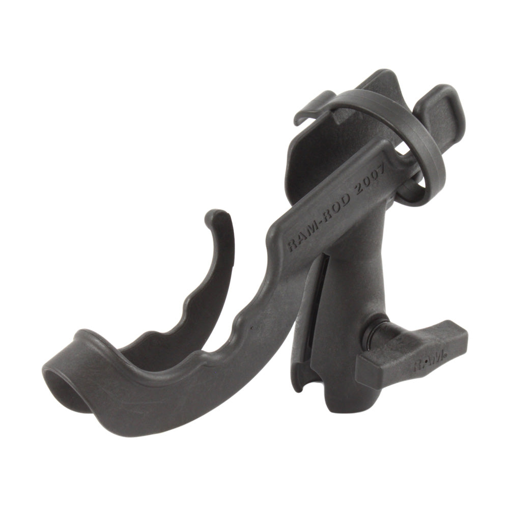 RAM Mount RAMROD 2007 Fishing Rod Holder wSingle Socket f15 Diameter Ball Bases