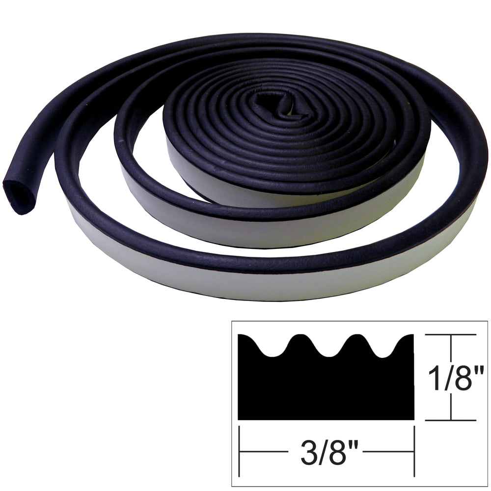 TACO Weather Seal 10L x H x 38W Black