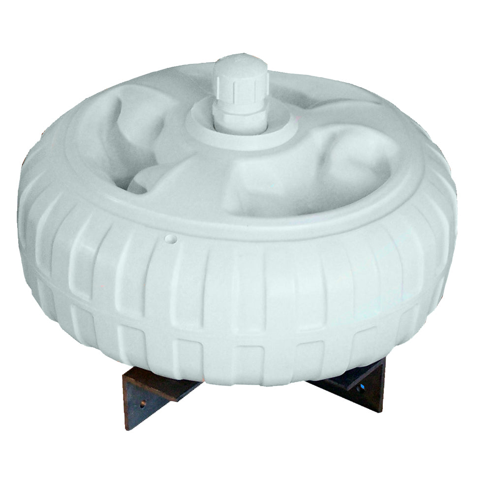 Dock Edge Inflatable Dock Wheel 18 White