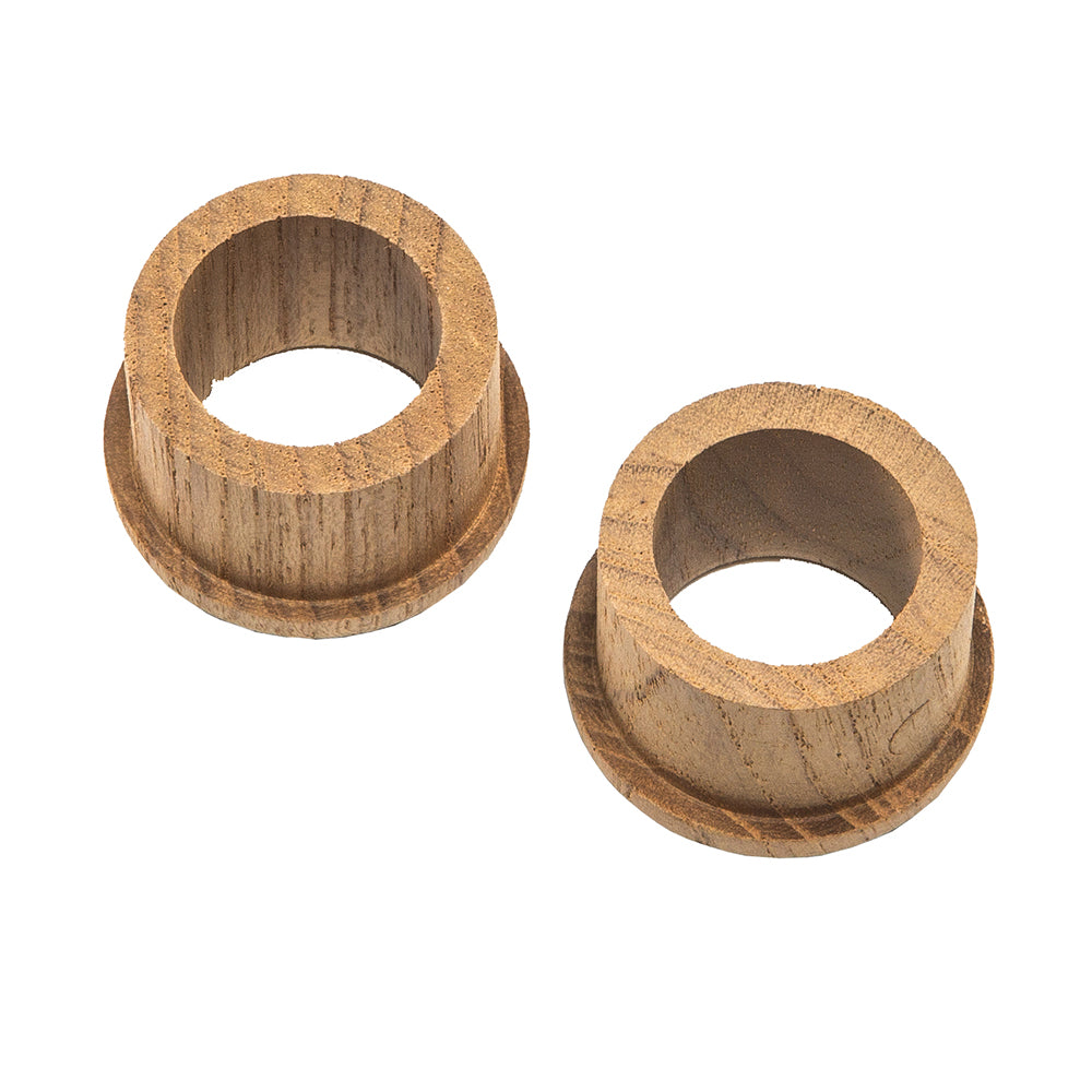 Whitecap Teak Finger Pull 58 Barrel Length 2 Pack