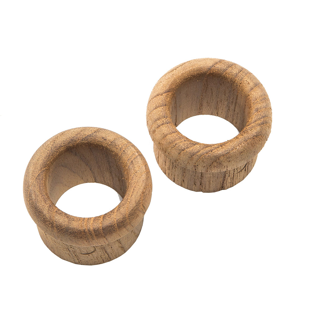 Whitecap Teak Finger Pull 58 Barrel Length 2 Pack