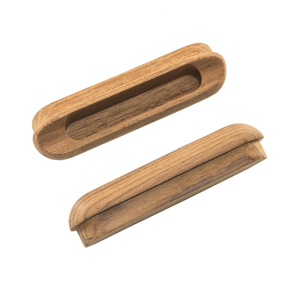 Whitecap Teak Oblong Drawer Pull 4116L 2 Pack