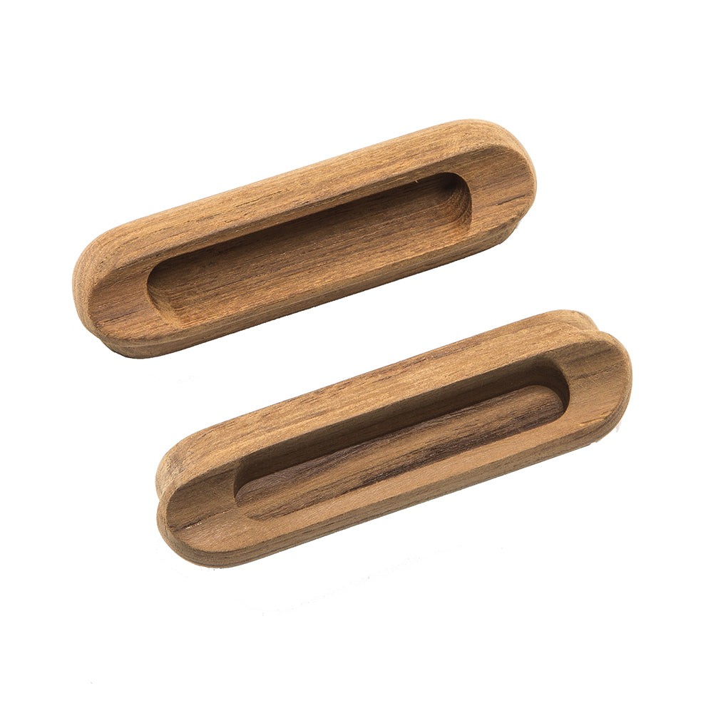 Whitecap Teak Oblong Drawer Pull 4116L 2 Pack