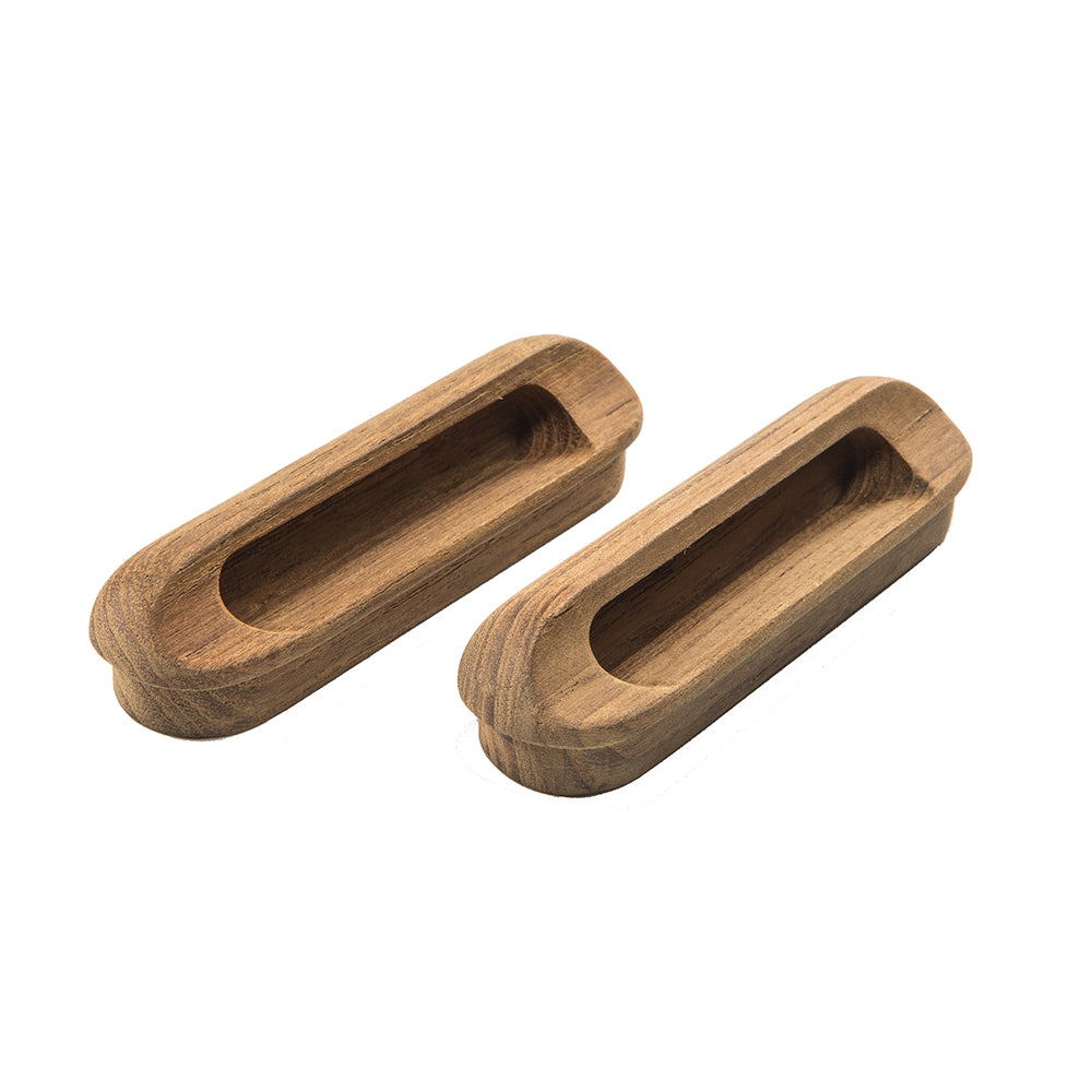 Whitecap Teak Oblong Drawer Pull 4116L 2 Pack