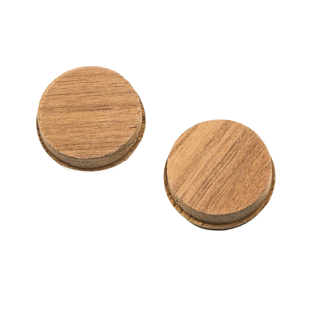 Whitecap Teak Round Drawer Pull 138 Round 2 Pack