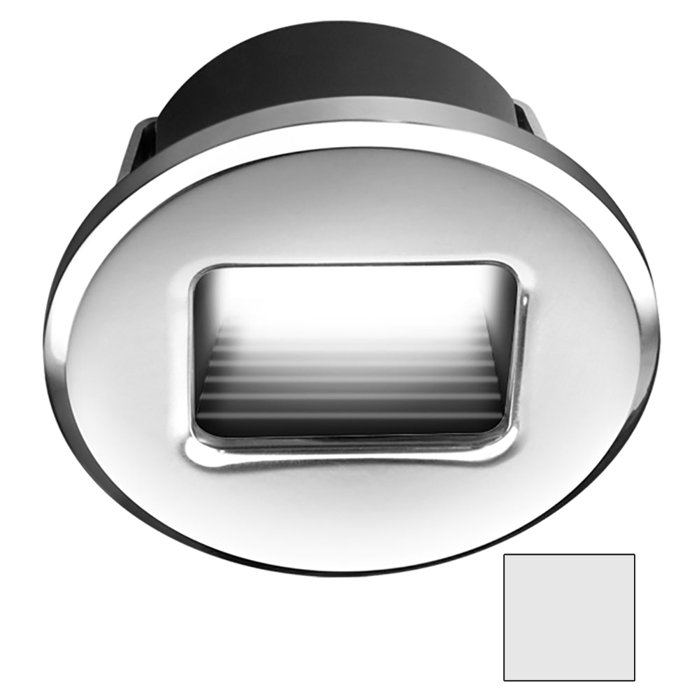 i2Systems Ember E1150Z SnapIn Polished Chrome Round Cool White Light
