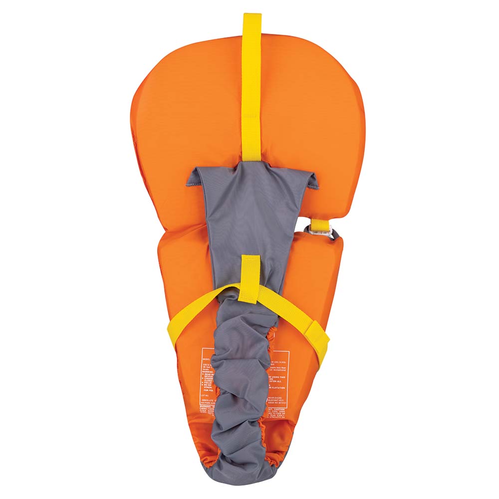 Full Throttle BabySafe Vest Infant to 30lbs OrangeGrey