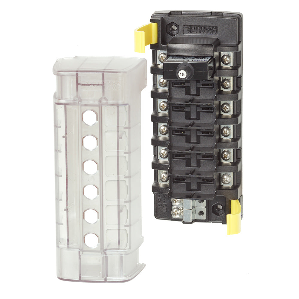 Blue Sea 5050 ST CLB Circuit Breaker Block 6 Position