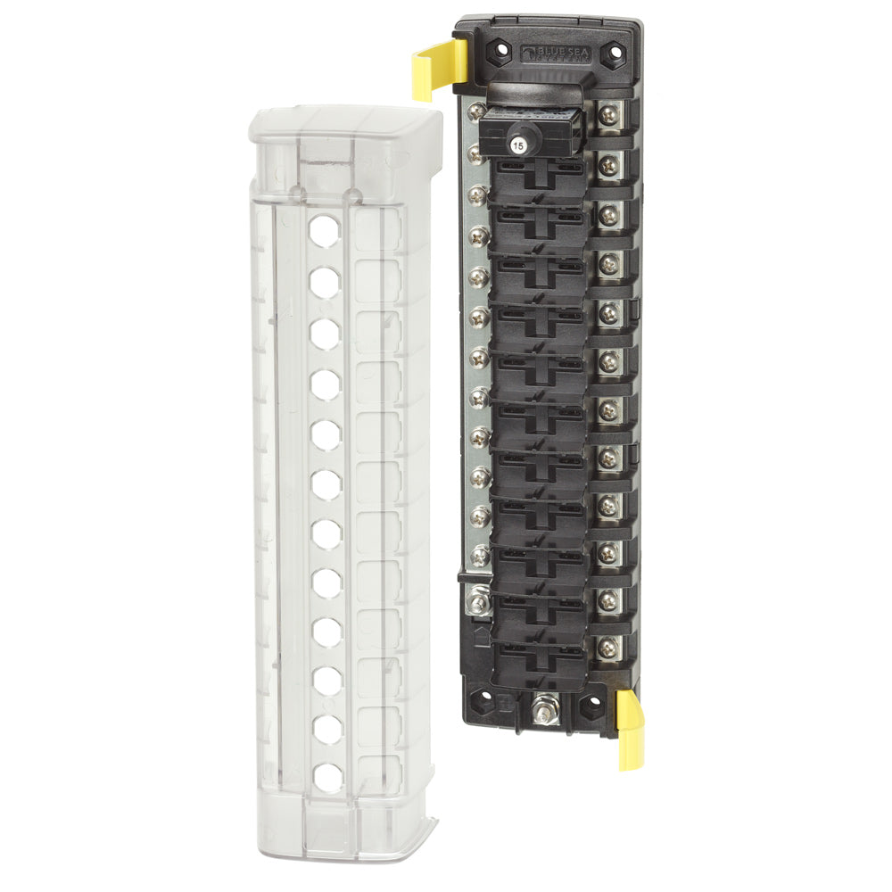 Blue Sea 5054 ST CLB Circuit Breaker Block 12 Position wNegative Bus