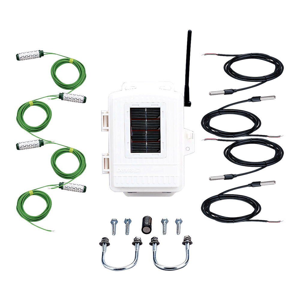 Davis Complete Wireless Soil MoistureTemperature Station Includes Sensors